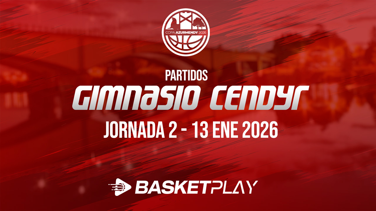 PARTIDOS GIMNASIO CENDYR - JORNADA 2 - 13 ENE 2026