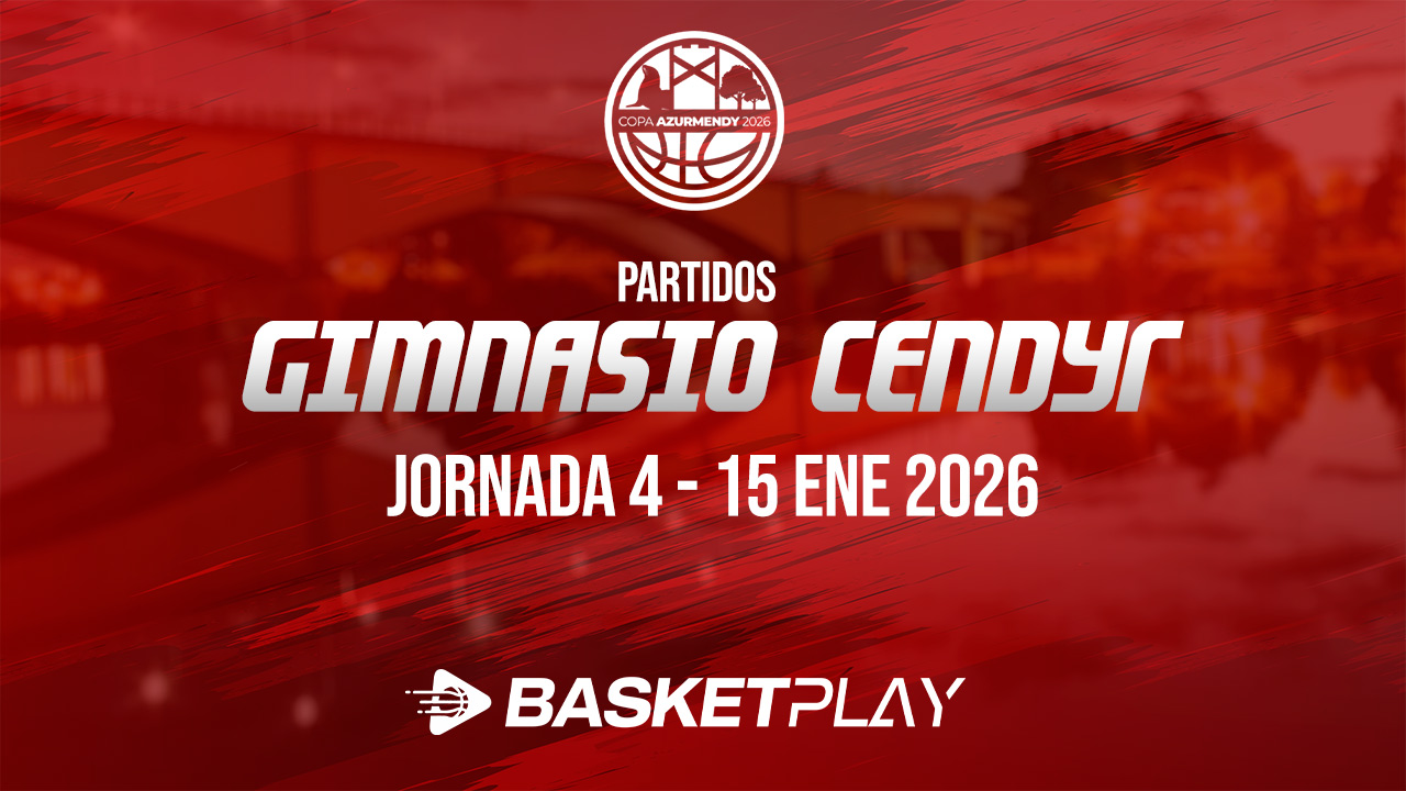 PARTIDOS GIMNASIO CENDYR - JORNADA 4 - 15 ENE 2026